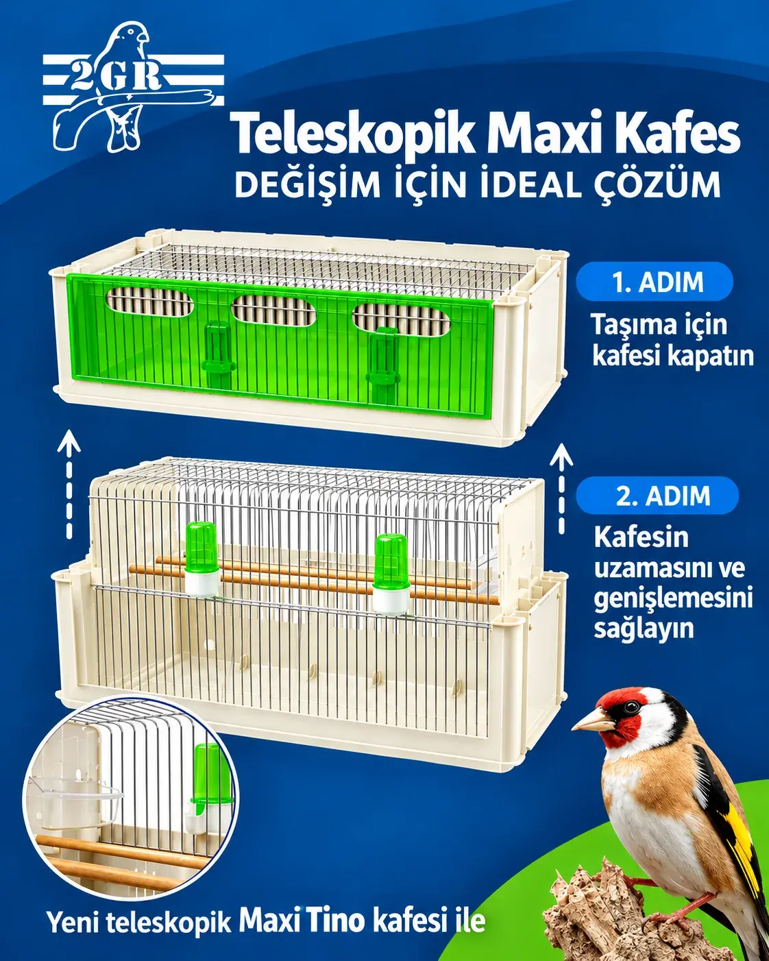 2GR Art 456 Teleskopik Maxi Tino