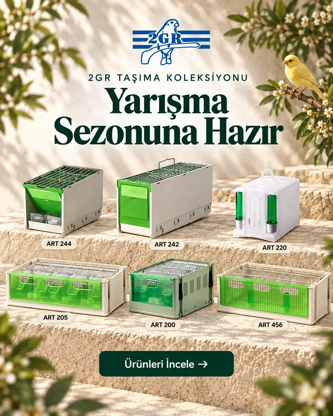 2GR Yarışma Sezonu Taşıma Koleksiyonu