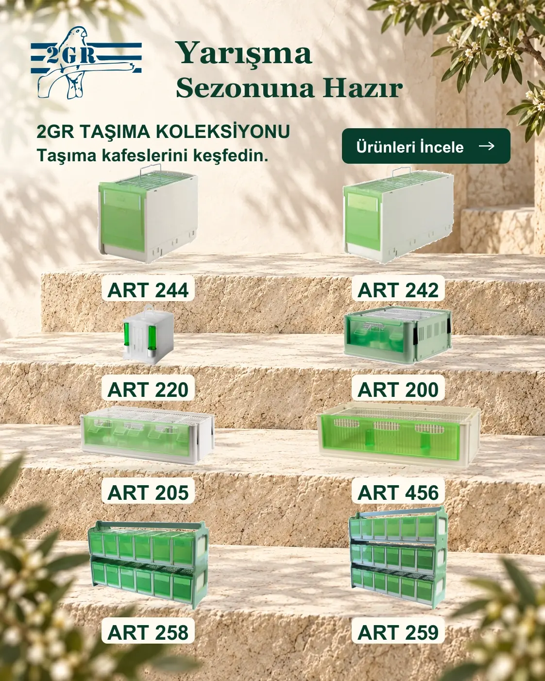 2GR Yarışma Sezonu Taşıma Koleksiyonu