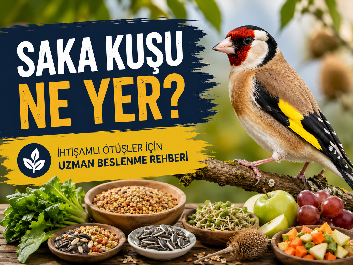 Saka Kuşu Ne Yer? İhtişamlı Ötüşler İçin Uzman Beslenme Rehberi