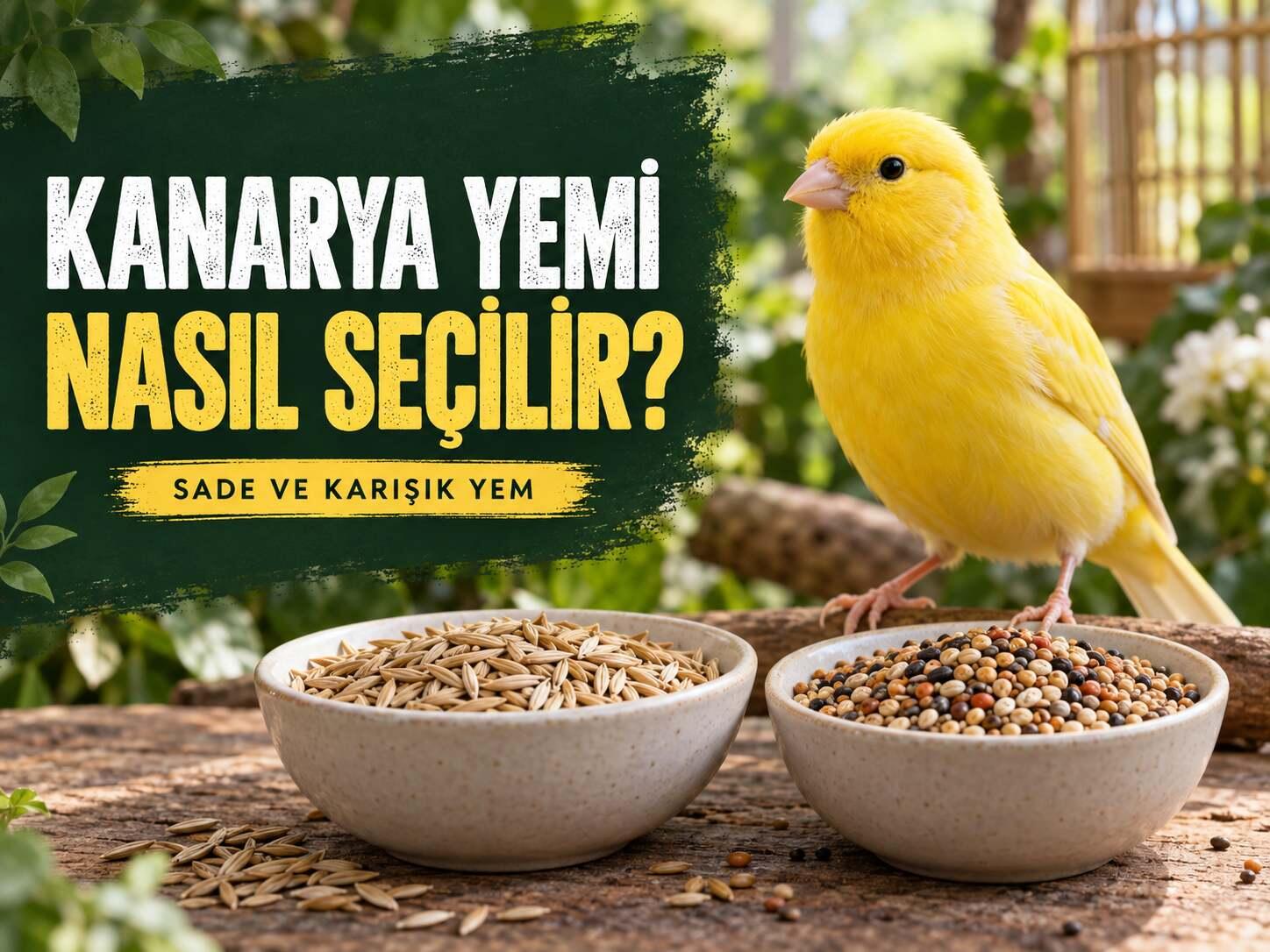 Kanarya Yemi Nasıl Seçilir? Sade ve Karışık Yem Karşılaştırması