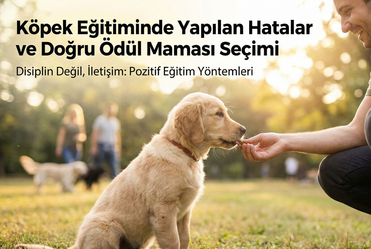 Köpek Eğitiminde Yapılan Hatalar ve Doğru Ödül Maması Seçimi