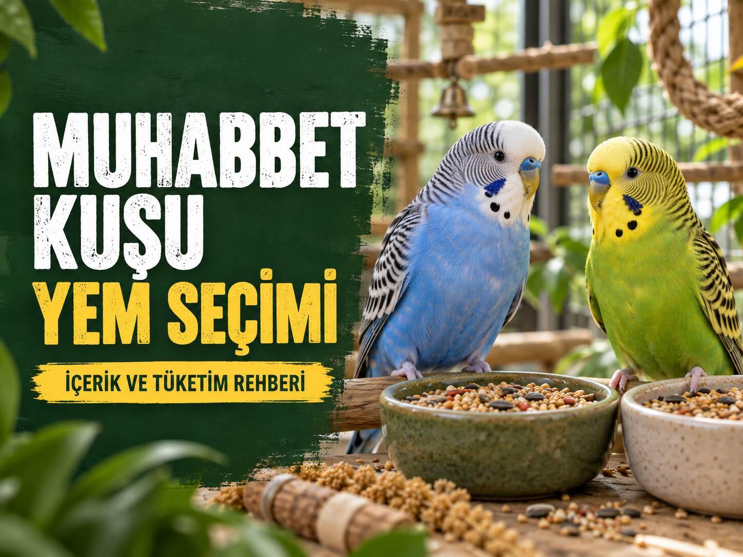 Muhabbet Kuşu Yemi Seçimi: İçerik, Tazelik ve Paket Boyutu
