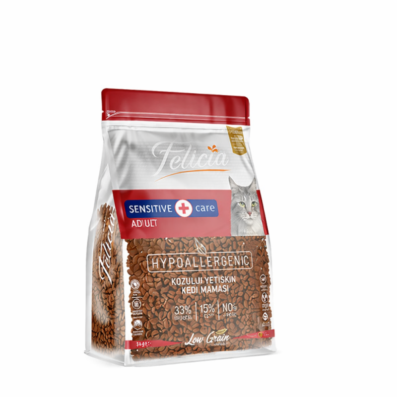 Felicia Adult Kuzu Etli Açık Kedi Maması 1 Kg - 1