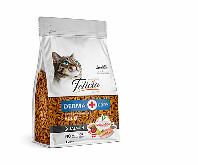 Felicia Adult Somonlu Açık Kedi Maması 1 kg - 1