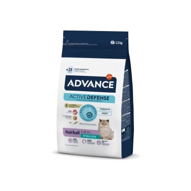 Advance Cat Sterilized Hairball Kedi Maması 1,5 kg - 1