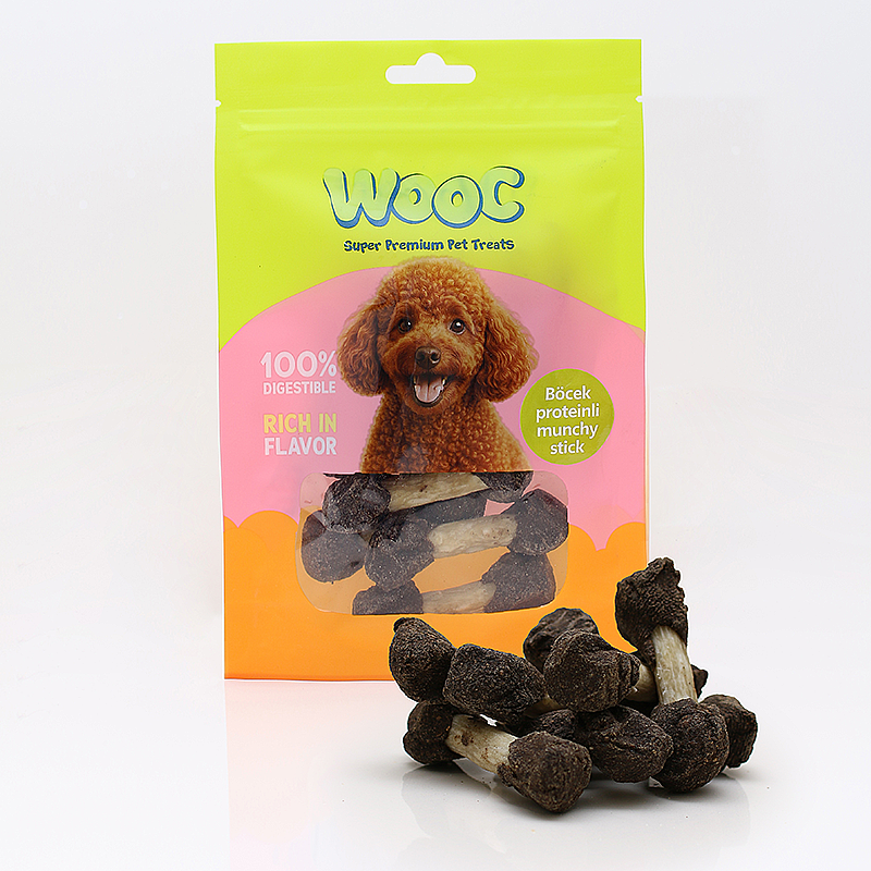 Böcekli Proteinli Munchy Köpek Ödülü 75 Gr - 1