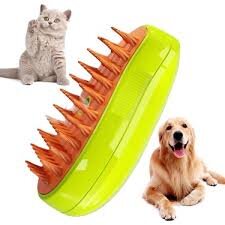 Buharlı Tarak Kedi ve Köpek Yeşil - 1