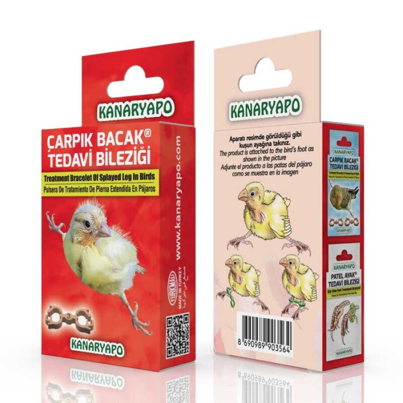 Çarpık Bacak Tedavi Bileziği Kanarya - 1