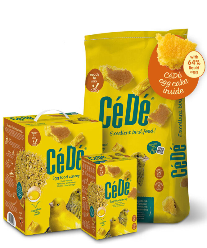 Cédé Kanaryalar İçin Kuru Yumurta Maması 1 Kg - 1