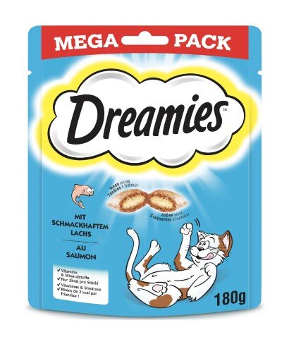 Dreamies Maxi Pack Somonlu Kedi Ödülü 180 g - 1