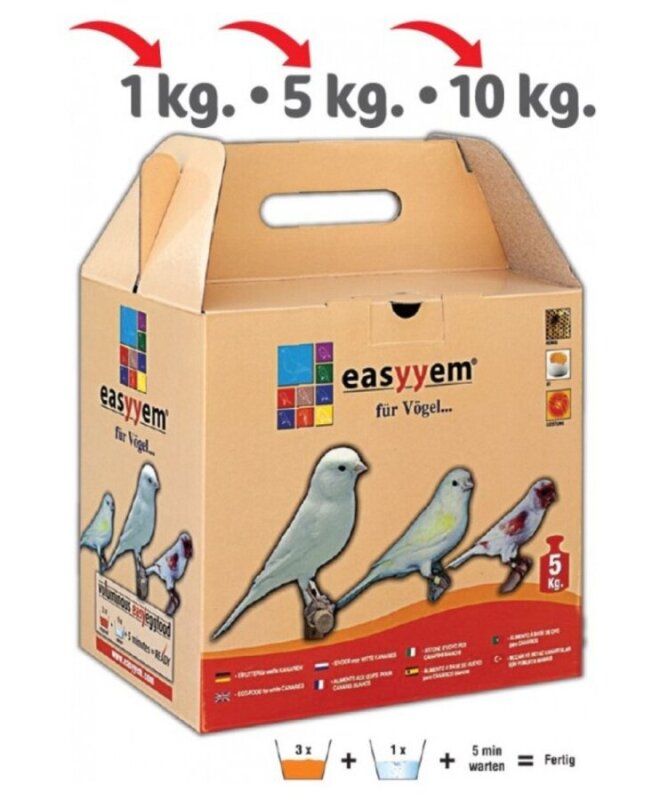 Easyyem Bianco Renk Kuş Maması 1 Kg - 1