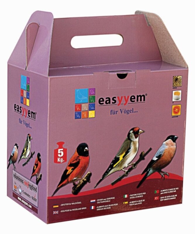 Easyyem Saka ve Doğa Kuşları İçin Kuru Yumurta Maması 10 Kg - 1