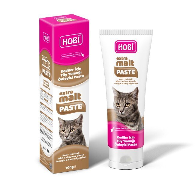 Extra Malt Paste Kediler İçin Tüy Yumağı Önleyici Pasta 100 Gr - 1