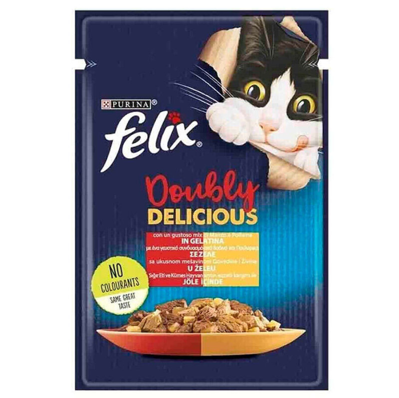 Felix Sığır Etli Domatesli Pouch Mama 85 Gr - 1
