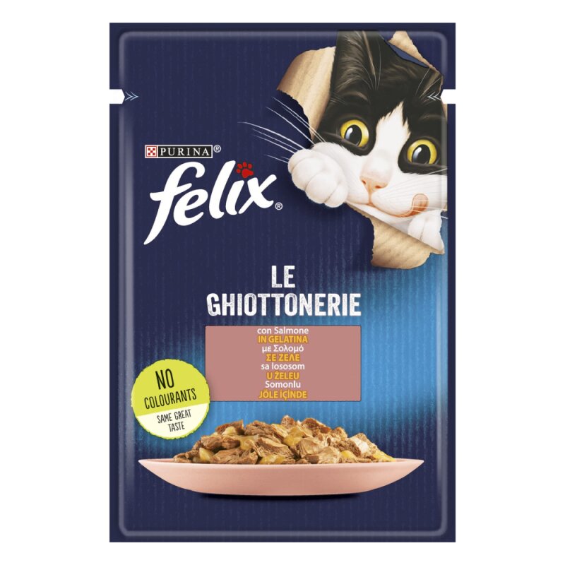 Felix Somonlu ve Karidesli Pouch Mama 85 Gr - 1