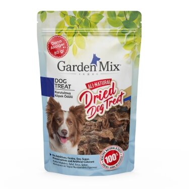 Garden Mix Kurutulmuş Dana Akciğer Köpek Ödülü 80 Gr - 1