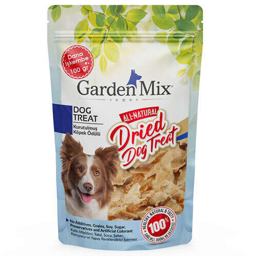Garden Mix Kurutulmuş Dana İşkembe Köpek Ödülü 100 Gr - 1