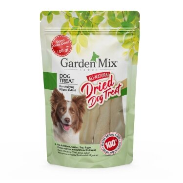 Garden Mix Kurutulmuş Dana Kelle Derisi Köpek Ödülü 100 Gr - 1