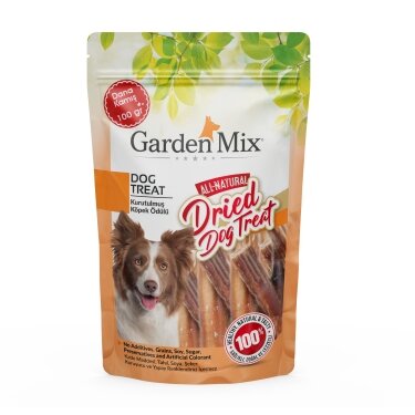 Garden Mix Kurutulmuş Dana Penisi Köpek Ödülü 100 Gr - 1