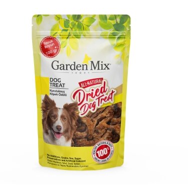 Garden Mix Kurutulmuş Tavuk Boyun Köpek Ödülü 100 Gr - 1