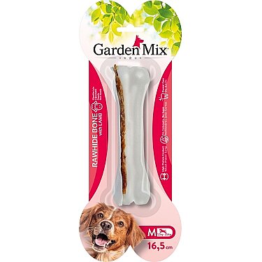 Garden Mix Kuzulu Kemik Köpek Ödülü M 16,5 Cm - 1