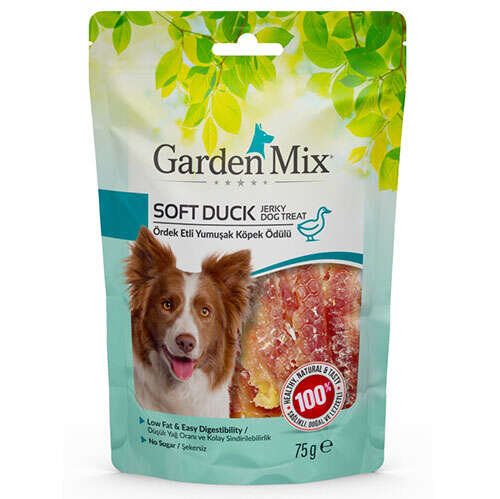 Garden Mix Ördek Etli Yumuşak Köpek Ödülü 75 Gr - 1