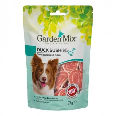 Garden Mix Ördekli Sushi Köpek Ödülü 75 Gr - Garden Mix