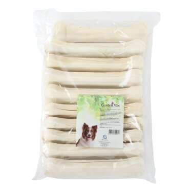 Garden Mix Sütlü Deri Kemik Köpek Ödülü 21 Cm - 1