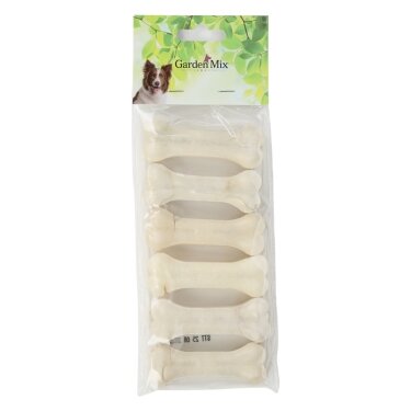 Garden Mix Sütlü Deri Kemik 8 Cm 6'lı Paket Köpek Ödülü - 1