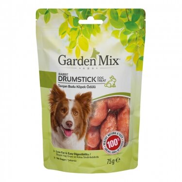 Garden Mix Tavşan Budu Köpek Ödülü 75 Gr - Garden Mix