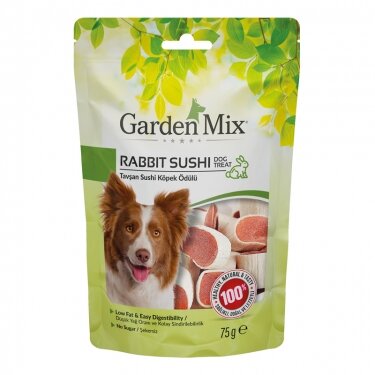 Garden Mix Tavşan Sushi Köpek Ödülü 75 Gr - 1