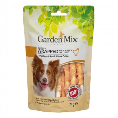 Garden Mix Tavuk Sargılı Kemik Köpek Ödülü 75 Gr - 1