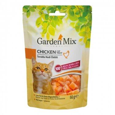 Garden Mix Tavuklu Kedi Ödülü 60 Gr - 1