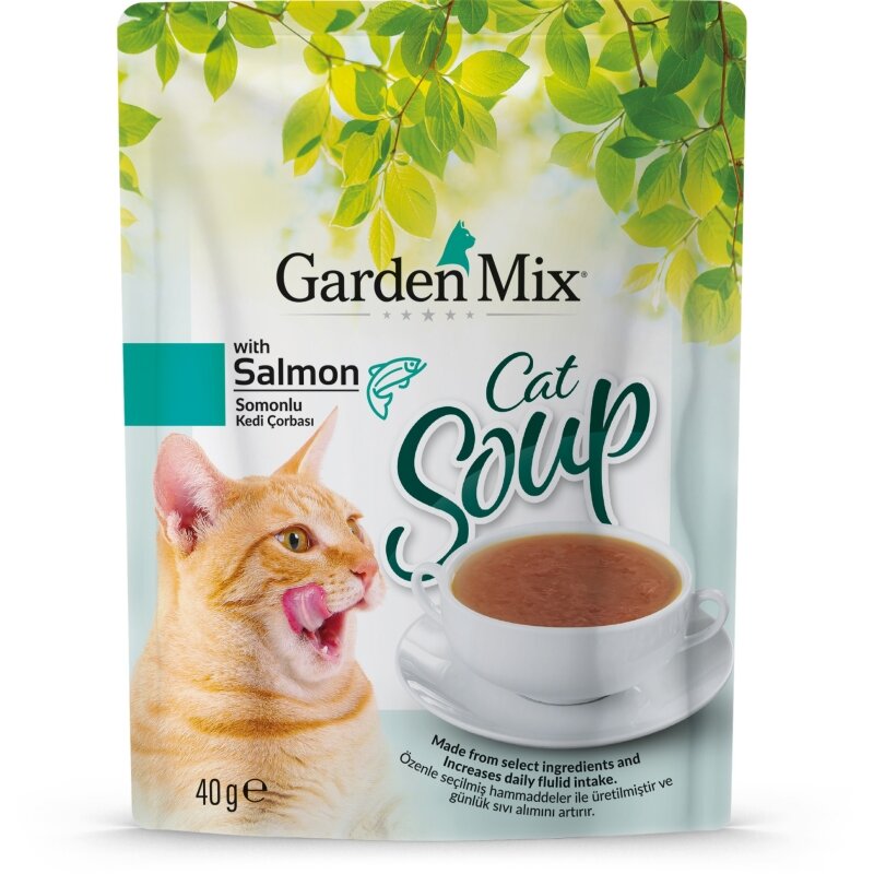Garden Mix Somonlu Kedi Çorbası 40 Gr - 1