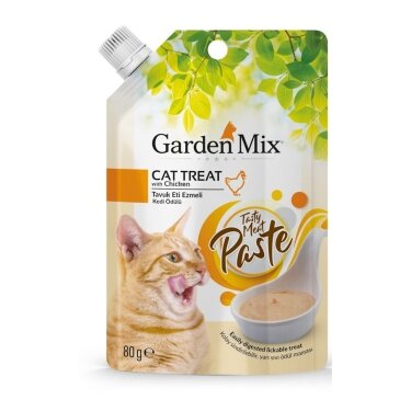Garden Mix Tavuk Eti Ezmeli Kedi Ödülü 80 Gr - 1