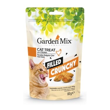 Garden Mix Tavuklu İçi Dolgulu Kedi Ödülü 60 Gr - 1