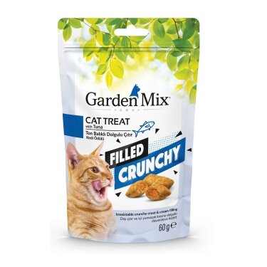 Garden Mix Ton Balıklı İçi Dolgulu Kedi Ödülü 60 Gr - 1