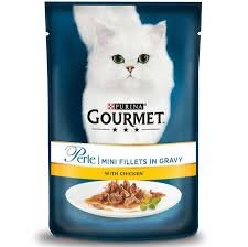 Gourmet Perle Izgara Yaş Kedi Maması 85 Gr Tavuklu - 1