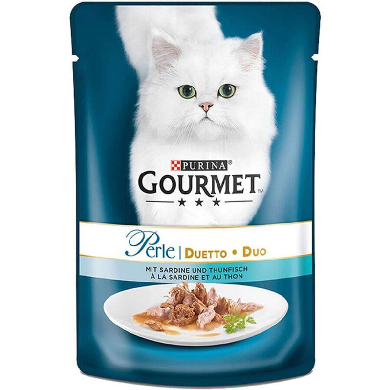 Gourmet Perle Izgara Yaş Kedi Maması 85 Gr Ton Balıklı - 1