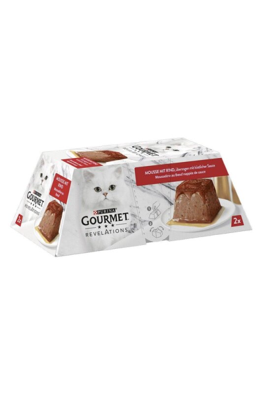 Gourmet Revelations Kedi Yaş Maması 2 x 57 Gr Somonlu - 1