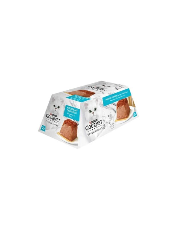 Gourmet Revelations Kedi Yaş Maması 2 x 57 Gr Ton Balıklı - 1