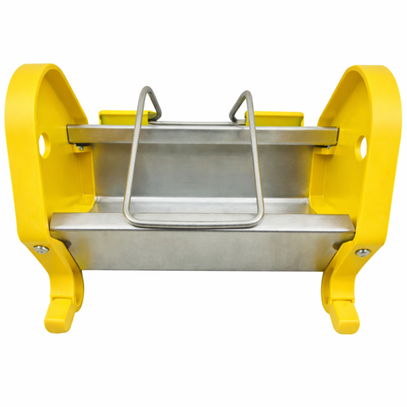 Güvercin Metal Yemlik 15 Cm Sarı - 1