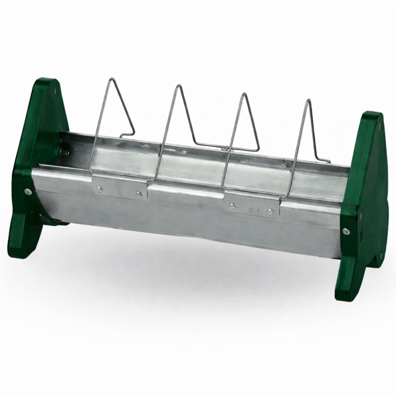 Güvercin Metal Yemlik 25 Cm Yeşil - 1