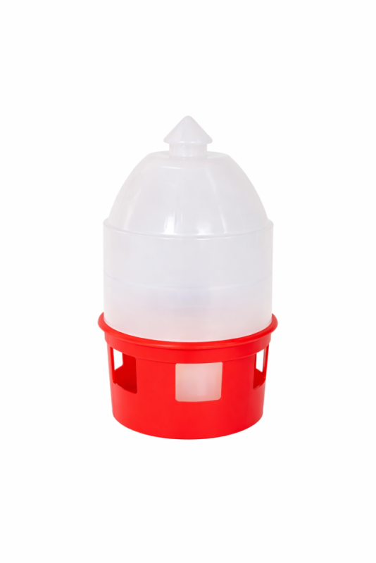 Güvercin Suluk (Düz) 5 Lt Kırmızı - 1
