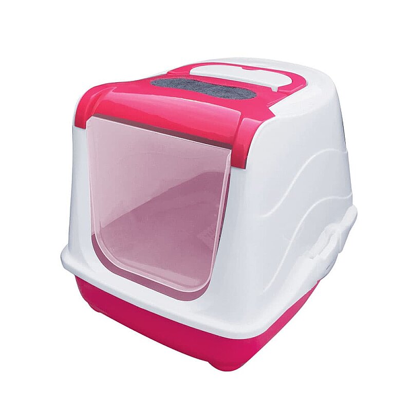 Kapalı Tuvalet Kabı Orta Pembe - 1
