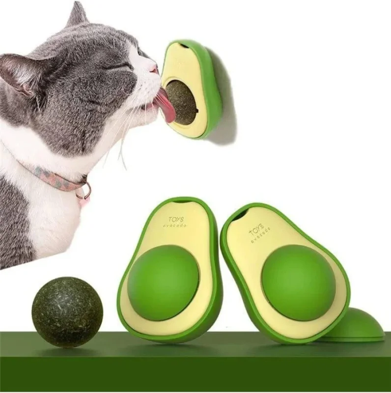 Kedi Avokado Yalama Topu Yedekli DG 476 - 1