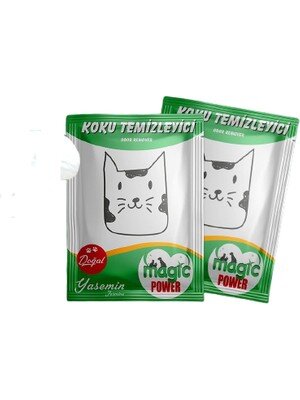 Kedi Doğal Koku Giderici Toz Yasemin - 1
