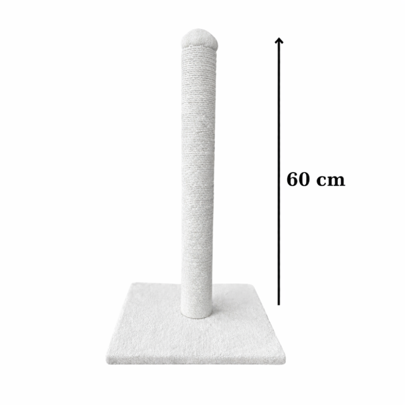 Kedi Tırmalama Tahtası 60 Cm Beyaz - 1