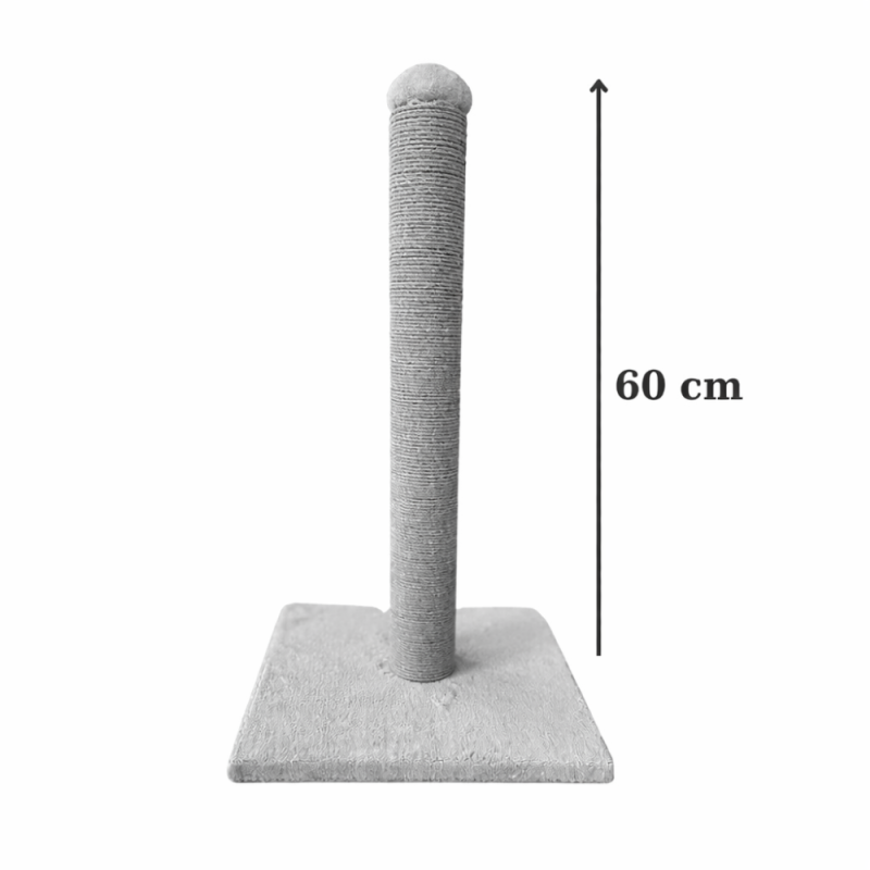 Kedi Tırmalama Tahtası 60 Cm Gri - 1